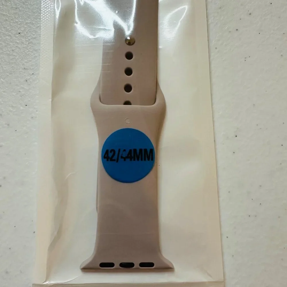 Set of 3 Smartwatch Wristbands 42/44mm M/L Silicone Replacement Straps